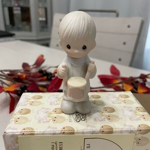 Precious Moments I play my drum for him